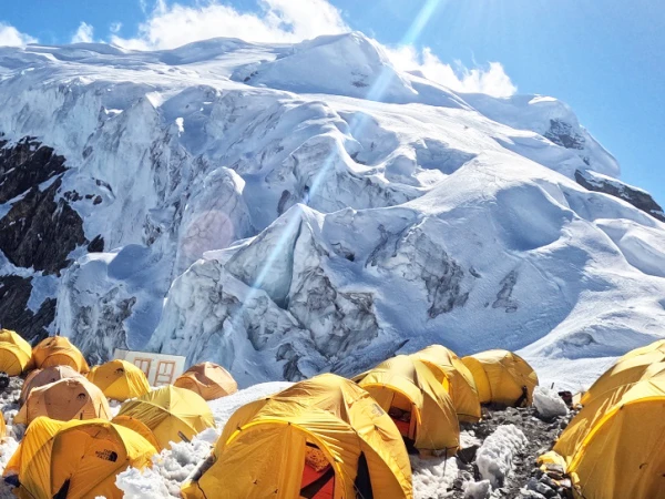 Mera high camp tent 