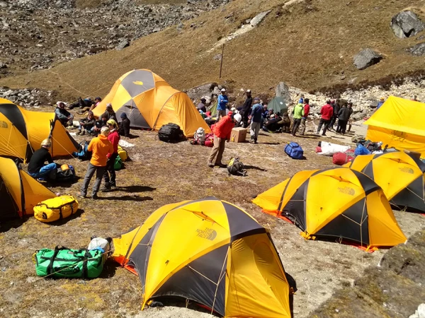 Mera peak tent camp